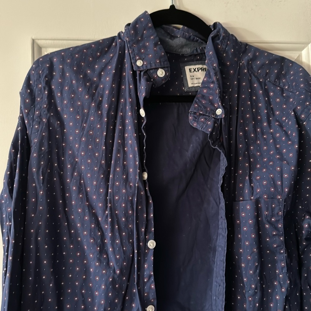 Express Slim Fit Button Down